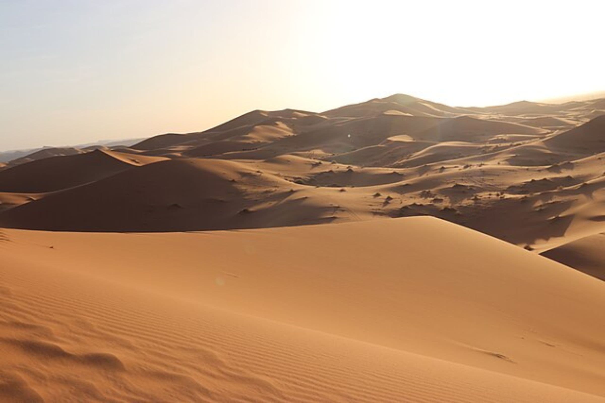 Camp de luxe dans les dunes de Merzouga
